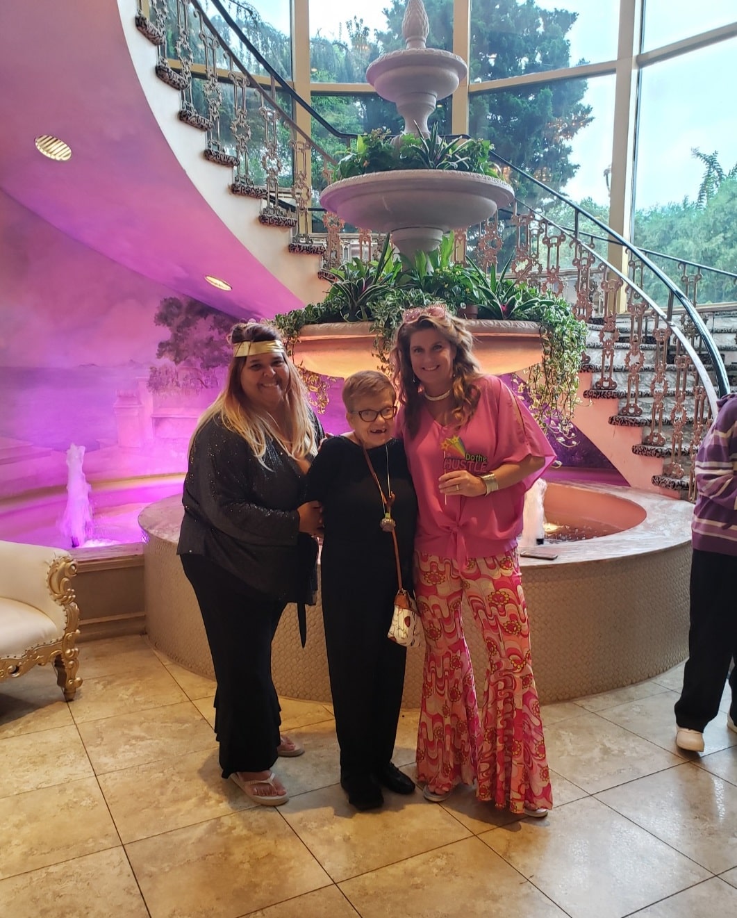 20230831_121542 | AHRC Nassau Eileen and Stephanie of our Guardianship Program pose with a person supported