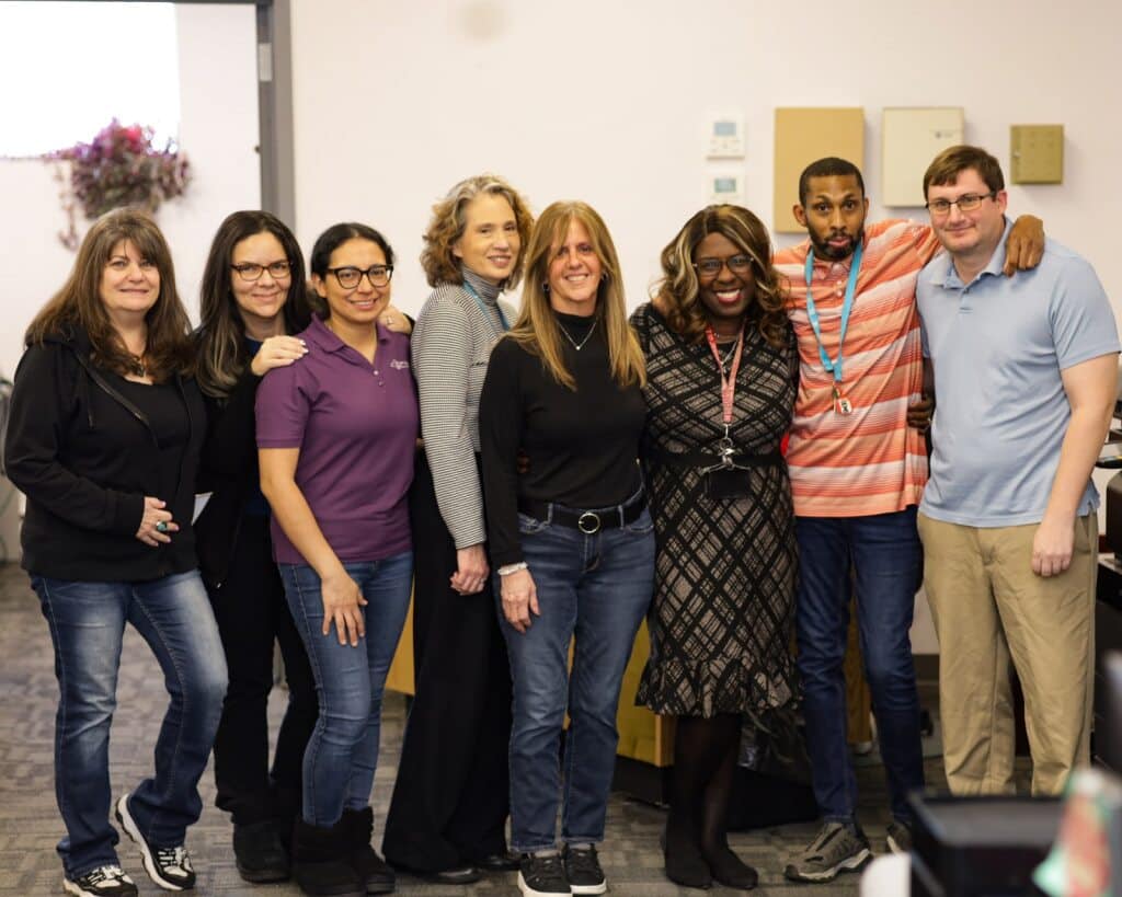 Jeffrey Jean-Pierre and his team