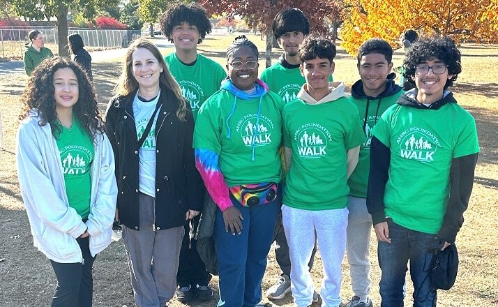 AHRC Nassau community members at the AHRC Foundation Walk