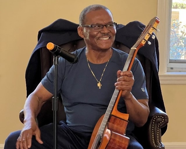 Hens Eustace Performs Music from Haiti at Wheatley Farms