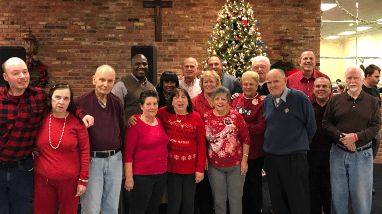 Knights of Columbus celebrate the holiday season with AHRC Nassau