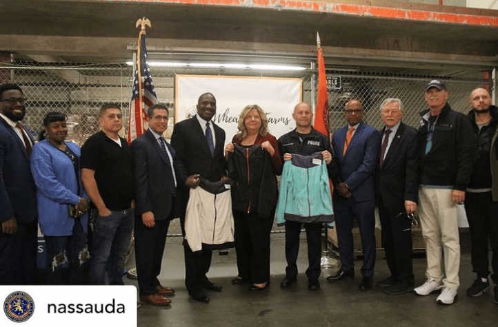 Nassau County District Attorney, Police Department and Partners Celebrate Completion of Charity Project