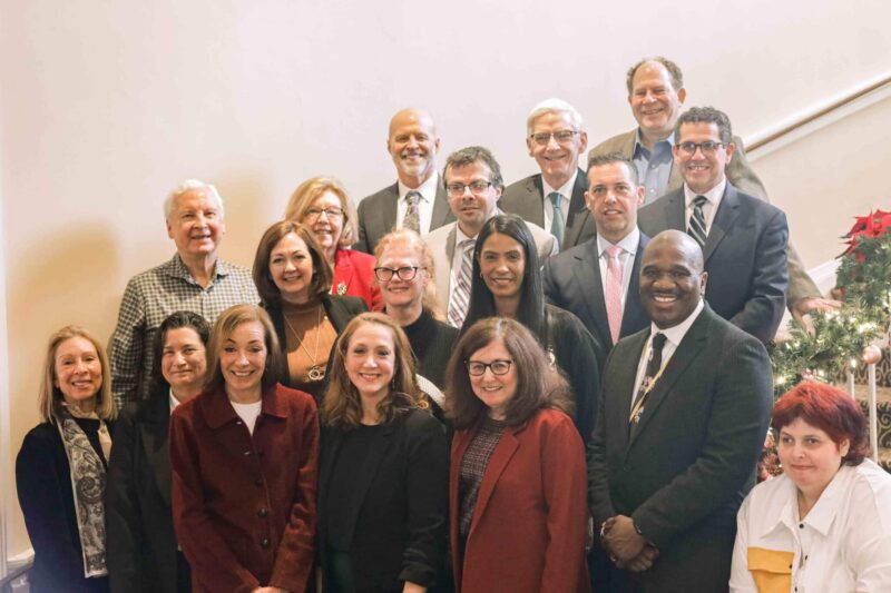 Willow Baer and her colleagues along with staff and self-advocates from AHRC Nassau