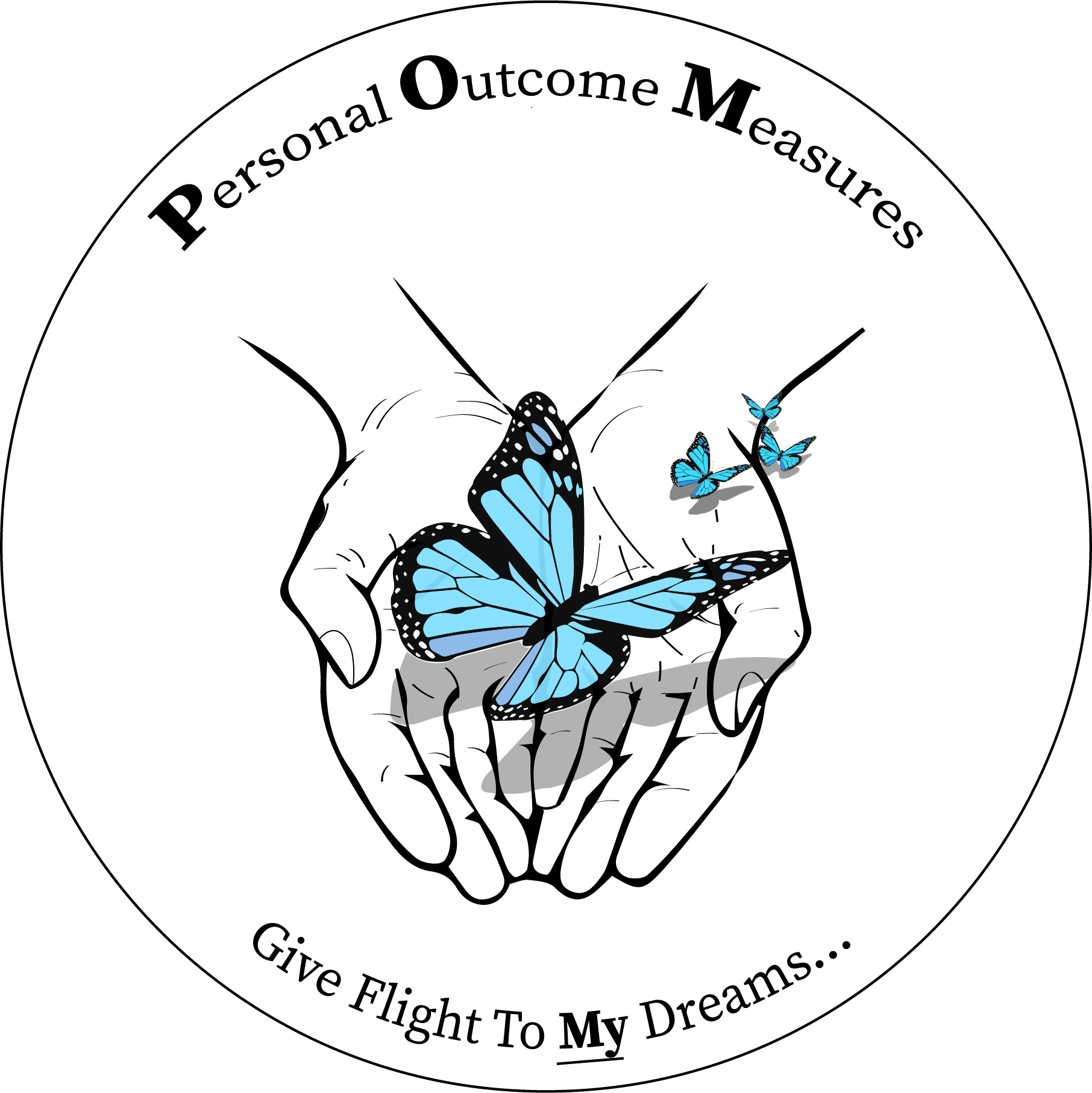 POMS Department Logo - Give Flight to My Dream