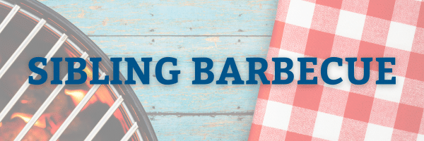 Banner reading: Sibling Barbecue