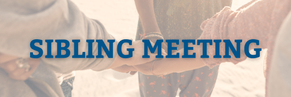 Sibling Meeting Banner