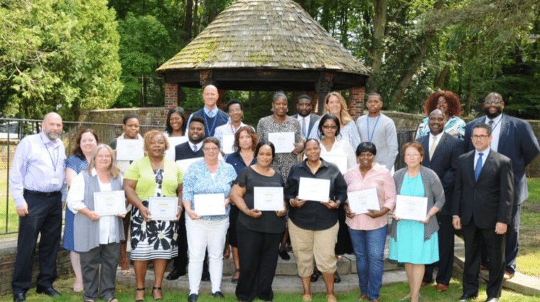 DSP of the Year Group pose outside