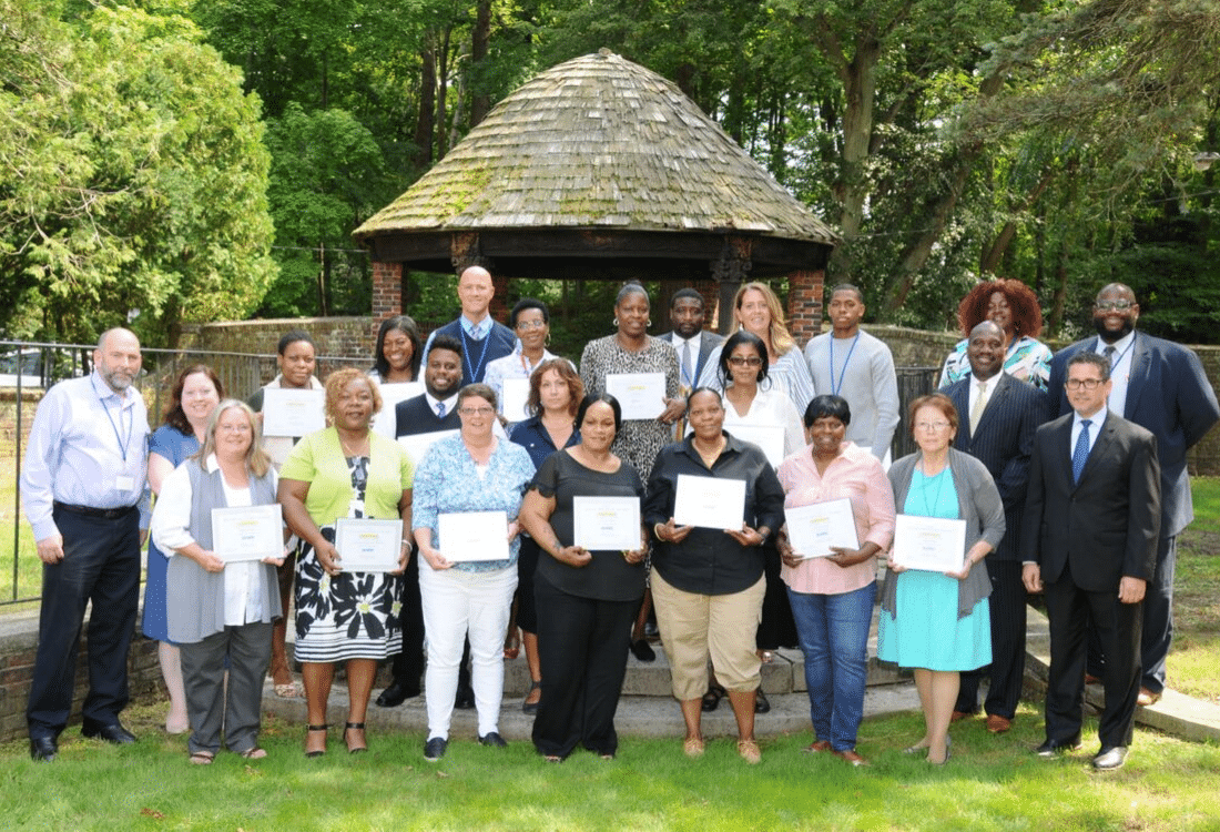 DSP of the Year Group pose outside