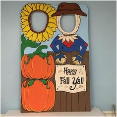 Photo of harvest-themed photo cutout