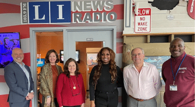 AHRC Nassau Leadership on site at Long Island News Radio