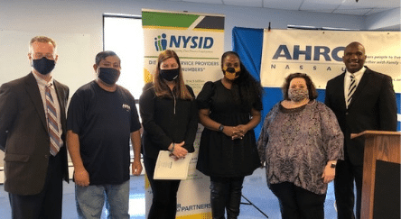 AHRC and NYSID Hold News Conference