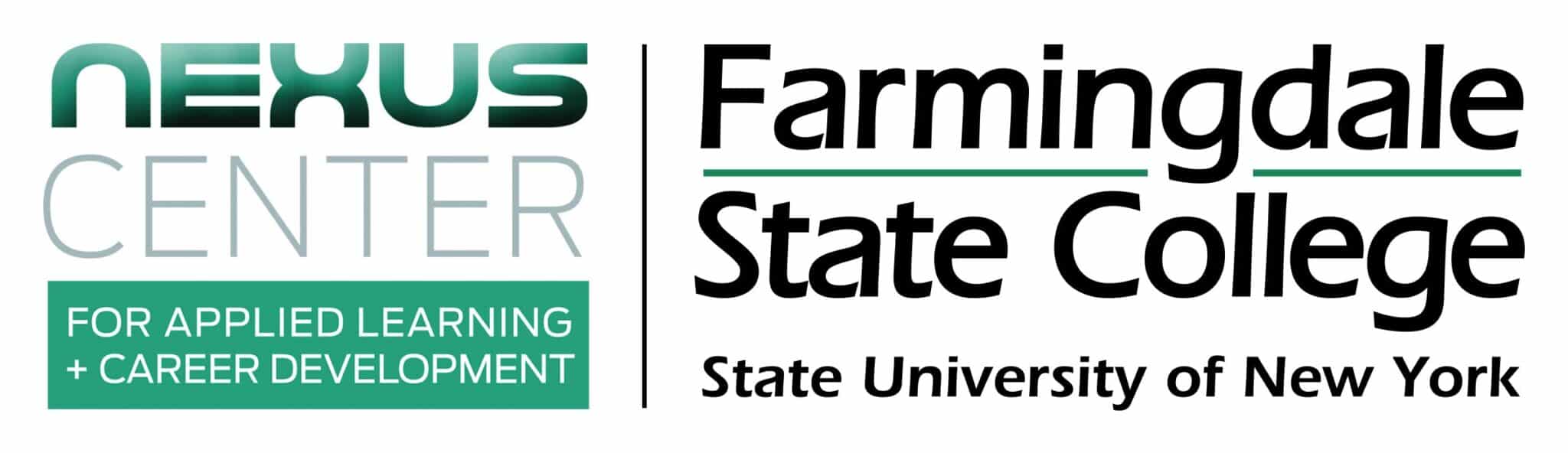 Nexus Center for Applied Learning + Career Development – Farmingdale State College, State University of New York Logo
