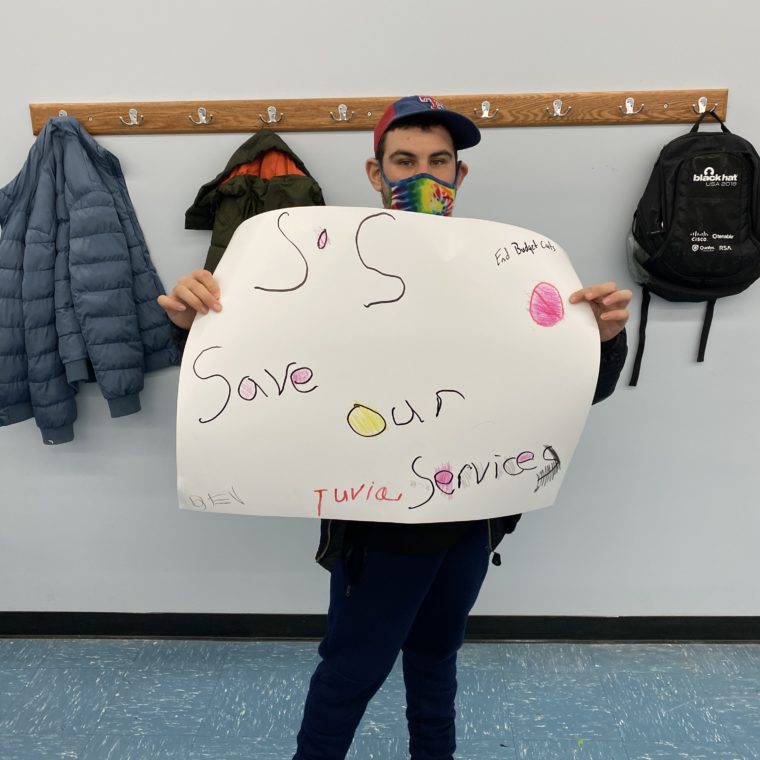 Self-advocate calls out for change