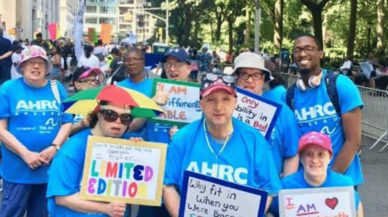 Self-Advocates at Disability Pride Parade in 2019